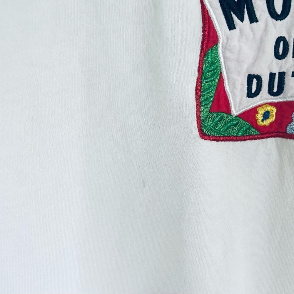 Zara Model Off Duty Tropical Patch T-Shirt - Picture 5 of 6